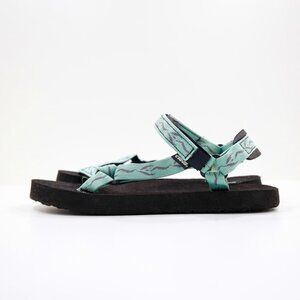 Teva Universal Original Mint Green Lightweight Adjustable Sandals - Women's 7